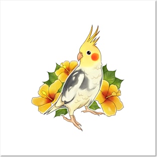 Cute Cockatiel Posters and Art